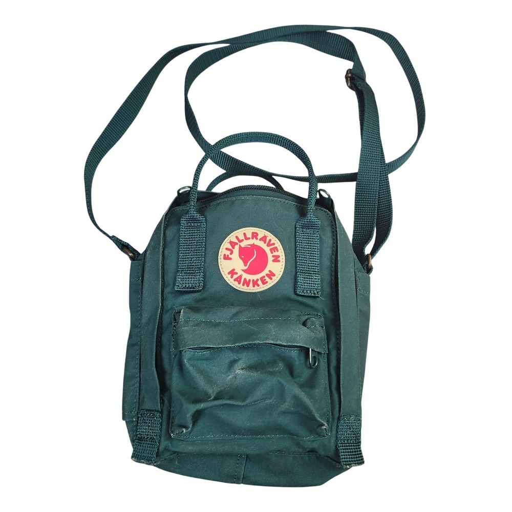 Fjallraven Kanken Sling Crossbody Bag Forest Green‎ Vinylon F Mini Shoulder Bag